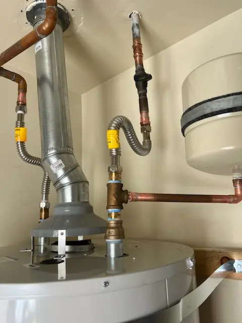 Water heater installation and plumbing repair in Berkfield